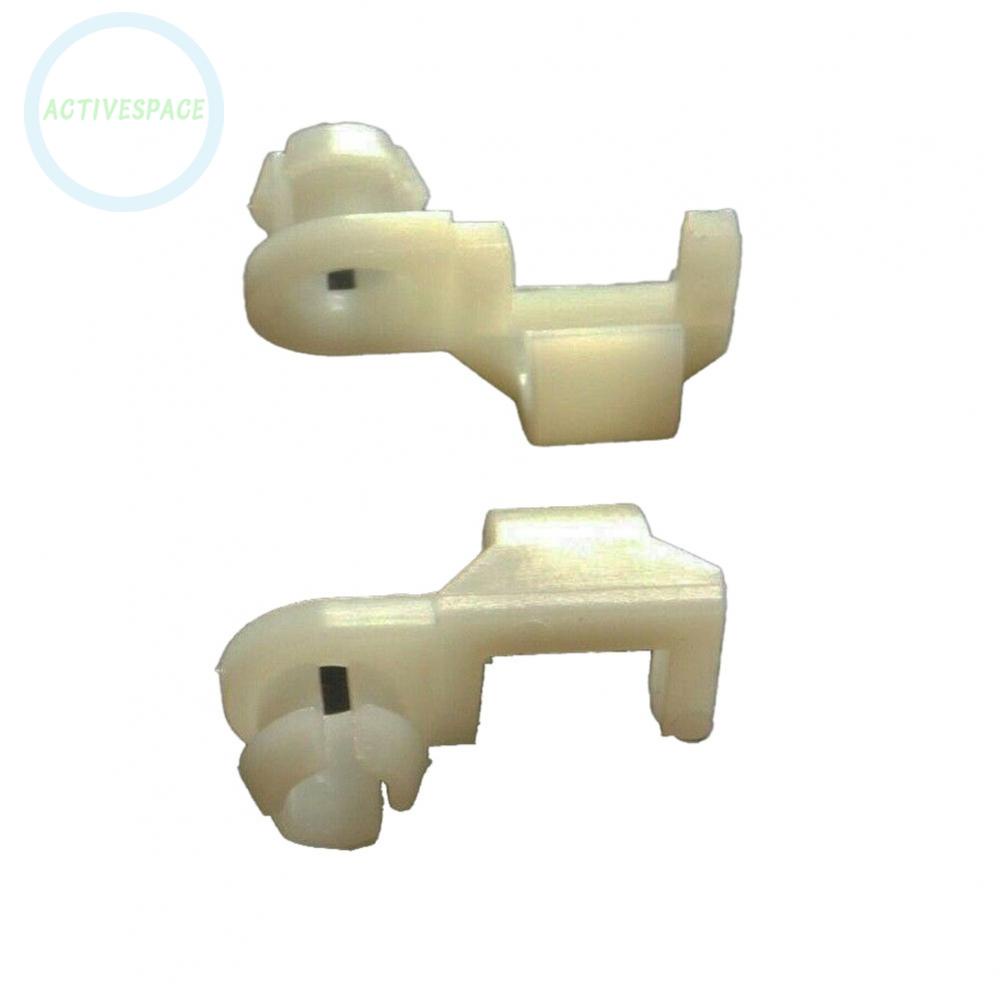 2pcs Car Rear Tailgate Handle Rod Clip Plastic Fastener Clamp Set 15545178