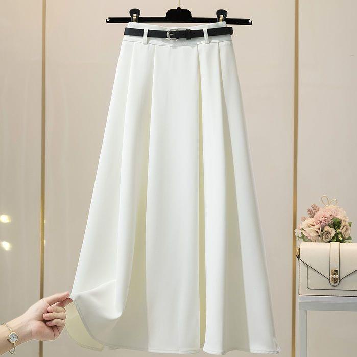 Chân Váy Chữ A Eo Cao Dài Qua Gối Ôm Dáng Thời Trang Mùa Hè 2022 Cho Nữ