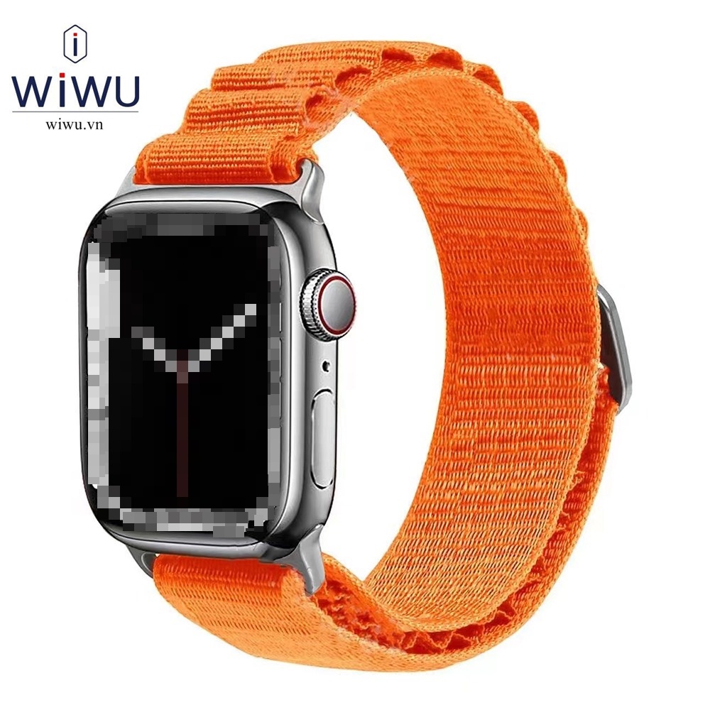 Dây đeo vải WIWU Alpine Sport Loop cho đồng hồ thông minh Watch Ultra 49 mm . Watch 6 , 7,  8 , 41 - 45 mm , 40 -44 mm