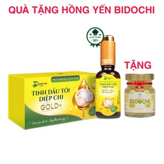 Dầu tỏi diệp chi gold + chính hãng + quà tặng