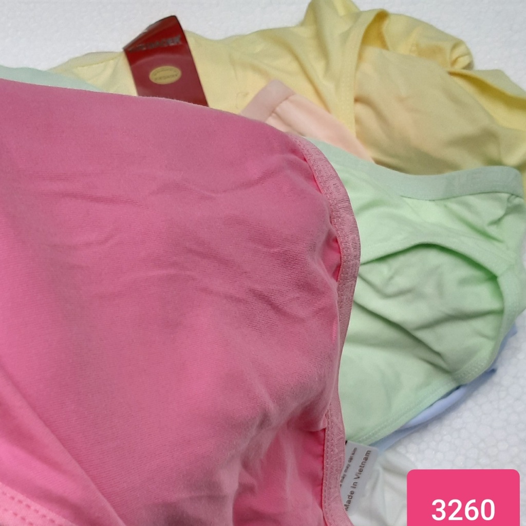 [69 đến 86kg]Combo 05 Quần lót nữ Big Size lưng cao Thun 100% Cotton Cao Cấp