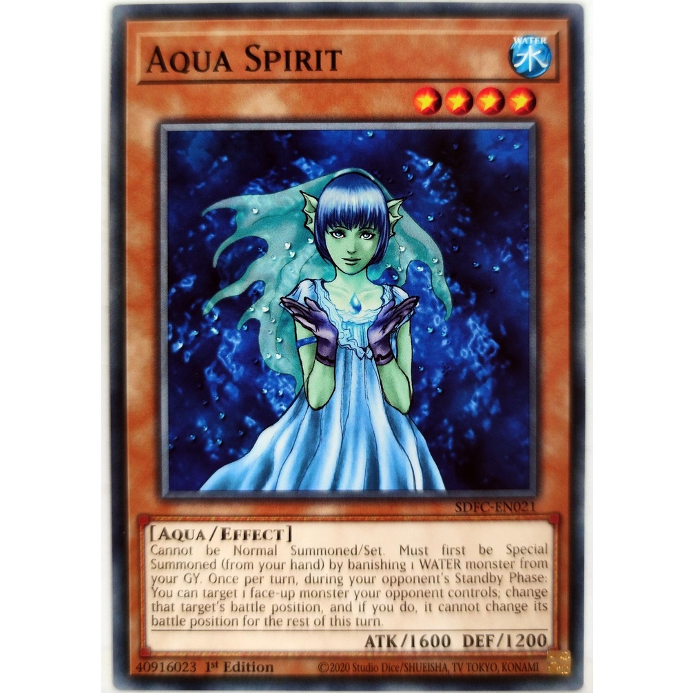 [Thẻ Yugioh] Aqua Spirit |EN| Common