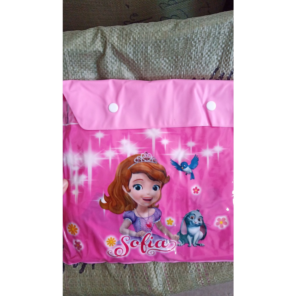 Áo mưa trẻ em cho bé trai bé gái từ 6-15 tuổi hoạt hình ngộ nghĩnh mã AM02