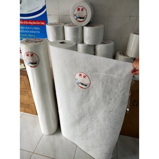 👷🏻‍♀️ Vải Gia Cố - Sợi polyester Chống Thấm, Sàn Mái ( 1M x 10M)