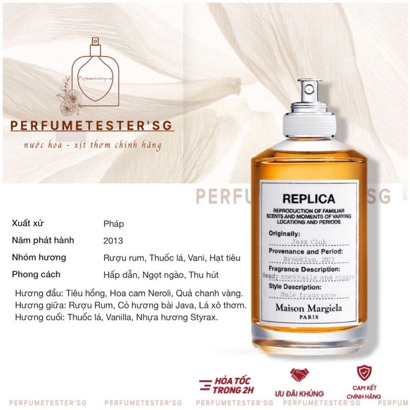 Nước Hoa Replica Jazz Club -𝒑𝒆𝒓𝒇𝒖𝒎𝒆𝒕𝒆𝒔𝒕𝒆𝒓