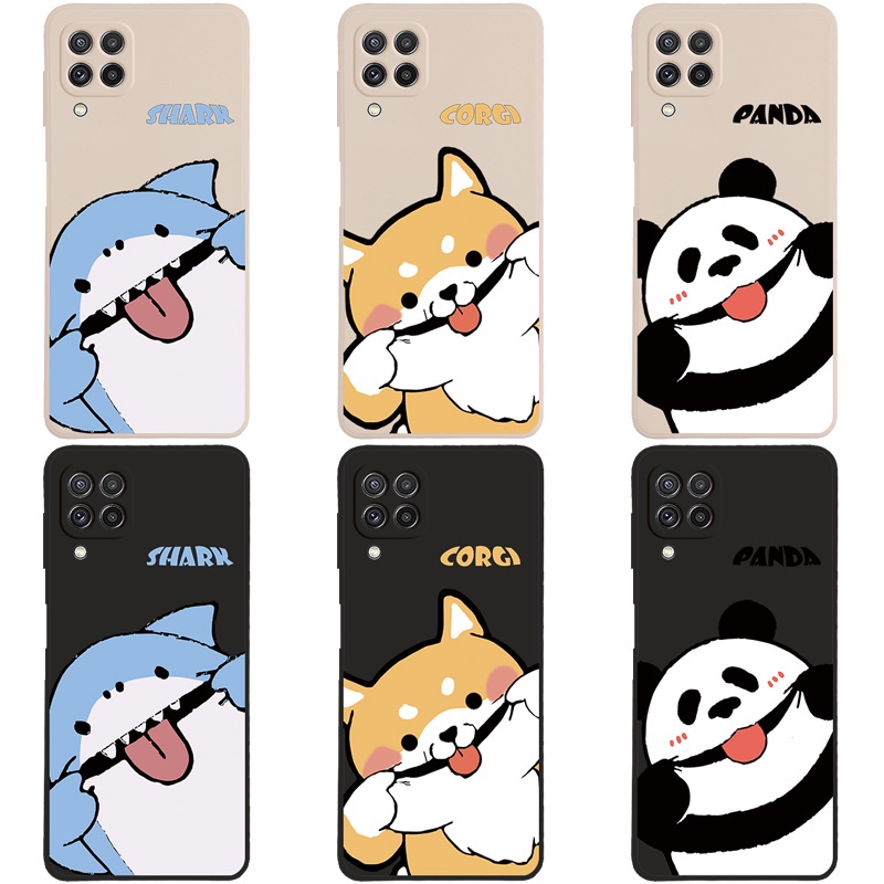 Ốp Lưng Có Giá Đỡ HìNh ỐNg KíNh Camera ThờI Trang Cho Samsung Galaxy A12