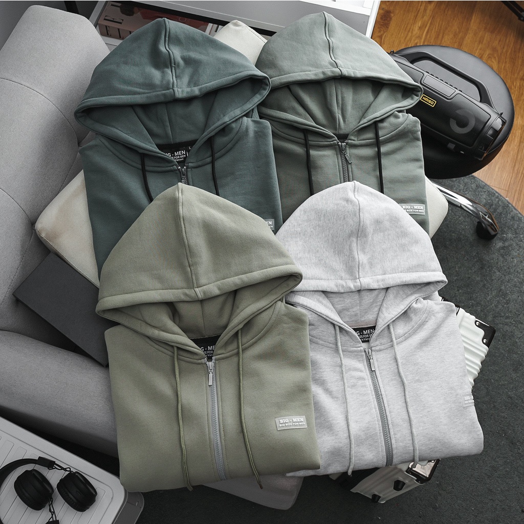 Bigsize Áo khoác vải nỉ bigsize nam 80-130kg