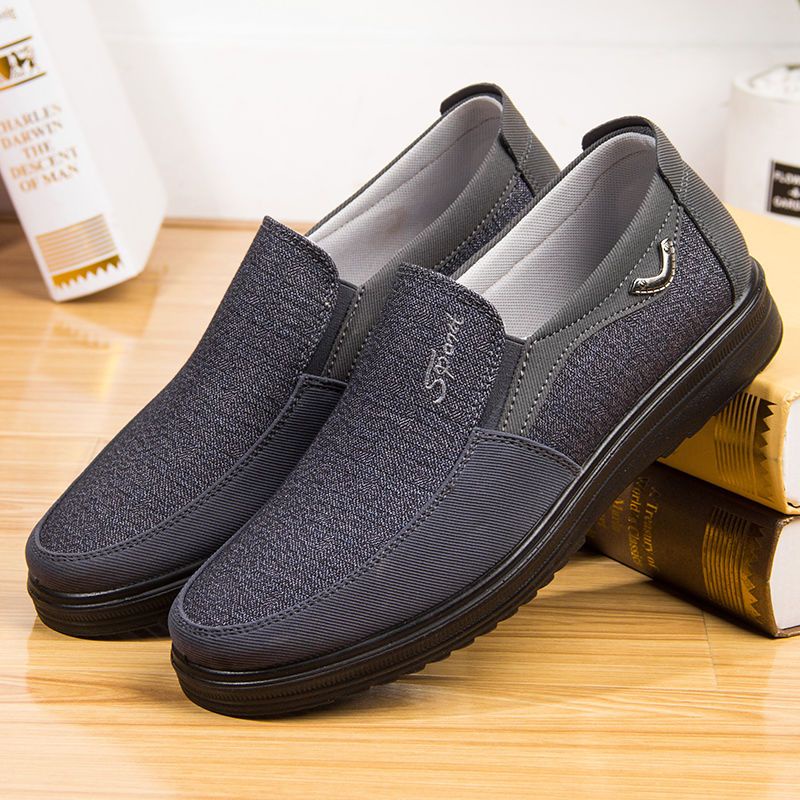 Giày Thể Thao Chống Trượt Thoáng Khí Thời Trang Mùa Thu Cho Đàn Ông Trung Niên