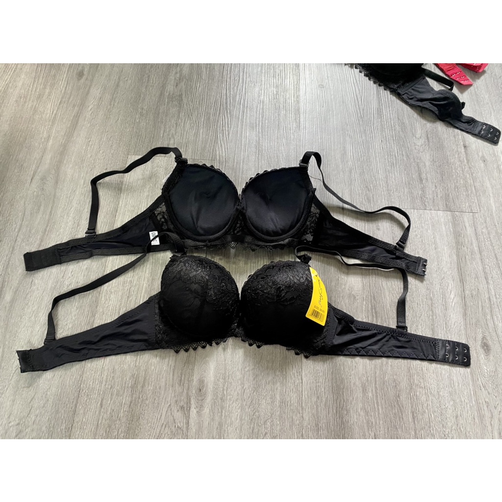 Áo lót ren đệm dày nâng ngực 3cm, đẩy ngực tạo khe tự nhiên, ms1566