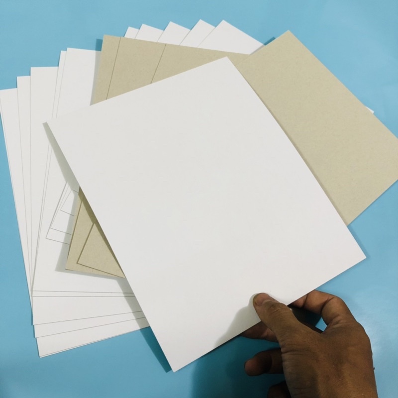 Combo 50 tờ 21x26 cm giấy duplex 400gsm ,bìa cứng , lót quần áo