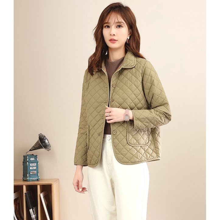 Áo khoác nữ chần trám hàng Quảng Châu