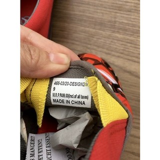 Giày lười Marvel iron man bé trai