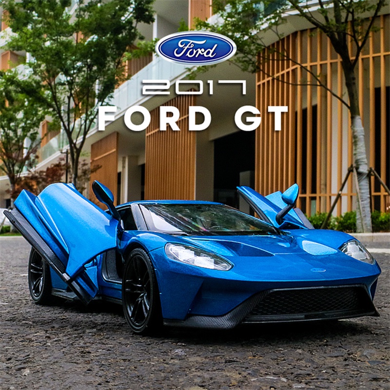 Mô Hình Xe Hơi Thể Thao Ford GT Bằng Hợp Kim Tỉ Lệ 1: 24 Welly