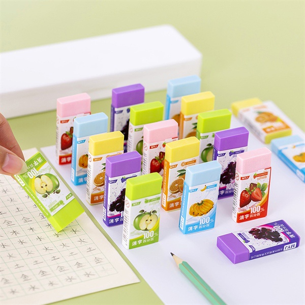 Tẩy gôm chì hương hoa quả tự nhiên