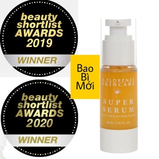 Antioxidant Serum khỏe da A.Florence Super Serum Anti-Pollution Fluid with 10% Vitamin C chống oxy hóa & sáng da