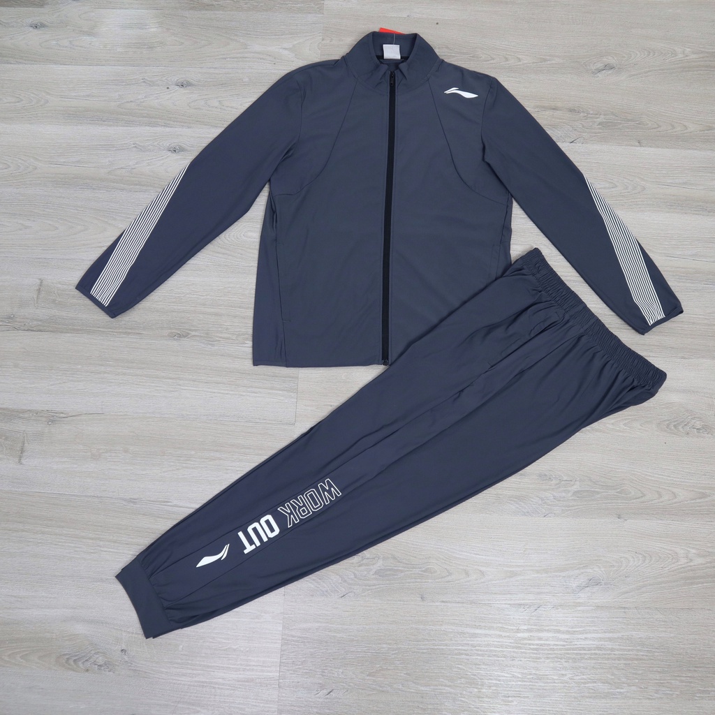 Bộ Gió Li-Ning Vải gió cát hàn chính phẩm