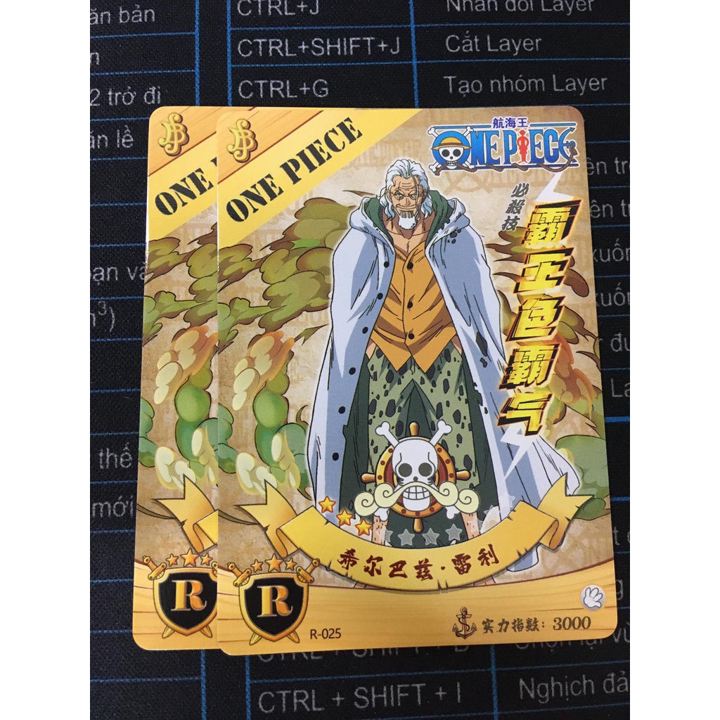 (Rain15) Thẻ bo góc các nhân vật trong One Piece