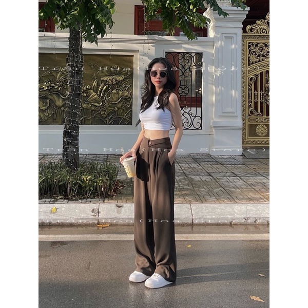 Quần xuông lụa ( Ảnh thật shop chụp)