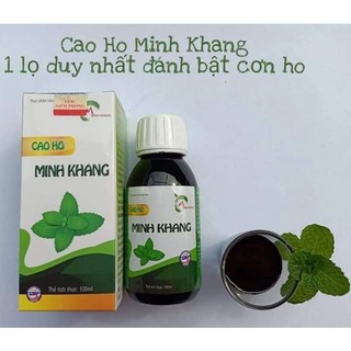 Cao ho một lọ duy nhất đánh bật cơn ho
