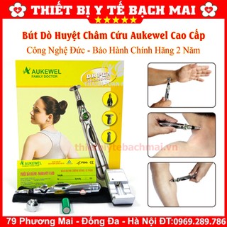 Bút dò huyệt châm cứu dr pen ak-2000 vii - hàng chính hãng, công nghệ đức