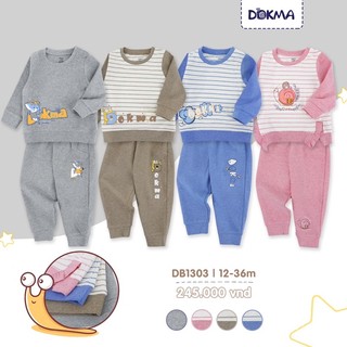 Bộ cổ tròn dài tay 12-36m dokma