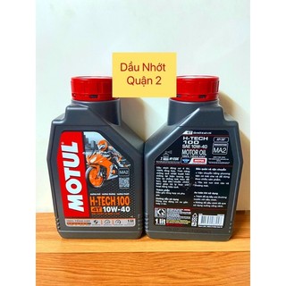 Nhớt MOTUL H-TECH dành cho xe số 1L