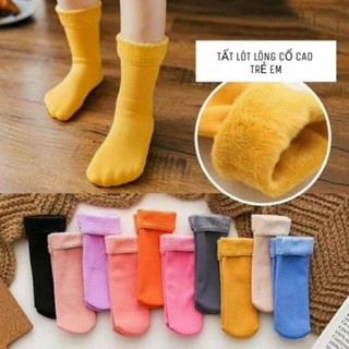 Set 10 đôi tất lót lông trẻ em