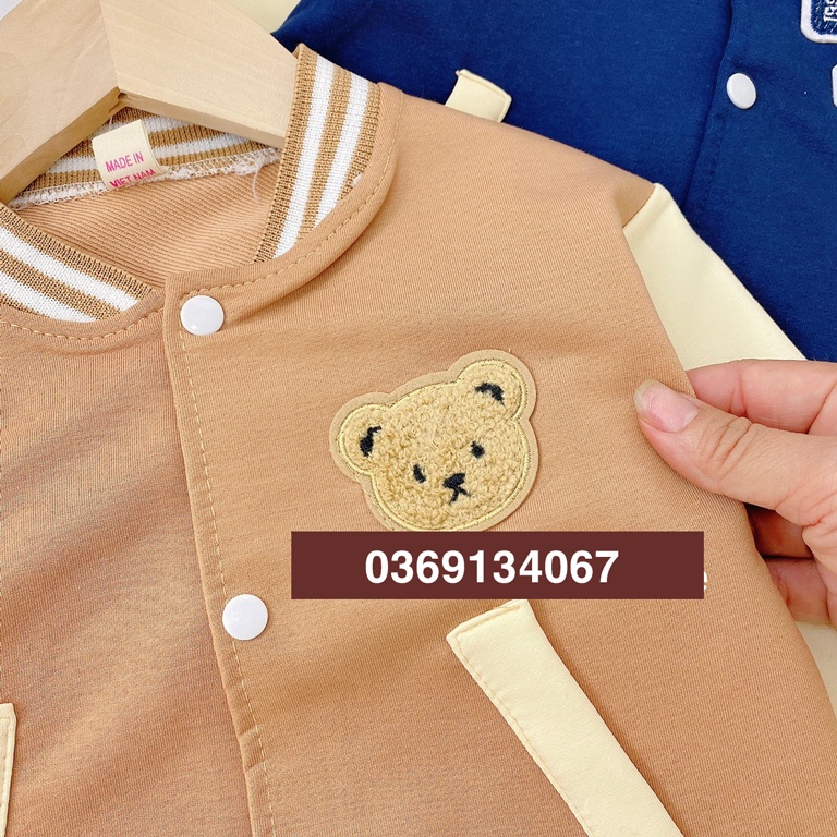 Rập giấy áo bomber cho bé trai và gái