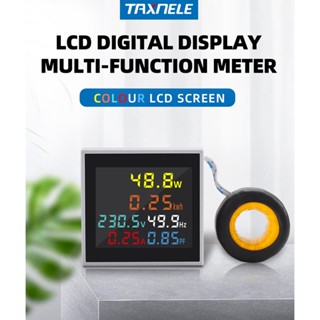 Đồng hồ đo điện áp kỹ thuật số TAXNELE 6 trong 1 D48-2058 AC 50-300V AC 250-450V 22MM