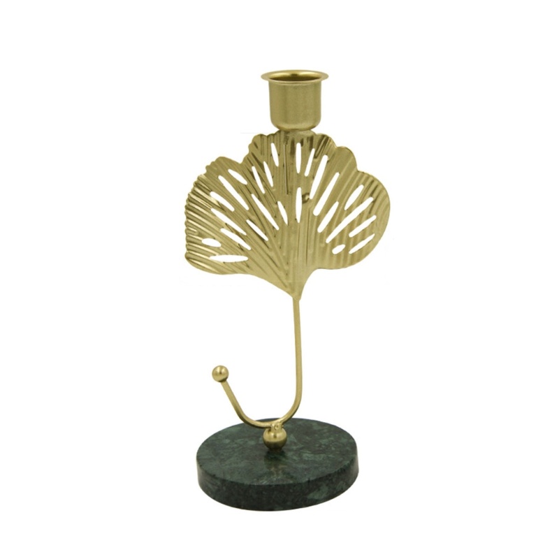 Giá Đỡ Nến Hình Rùa / Lá Cẩm Thạch Bằng Sắt Trang Trí Tiệc Cưới