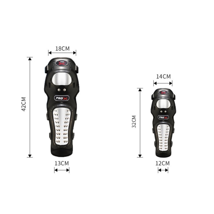 Bộ đồ bảo hộ xe máy đệm đầu gối bằng thép không gỉ vệ khuỷu tay cho đạp leo núi Motocross ATV Winter064
