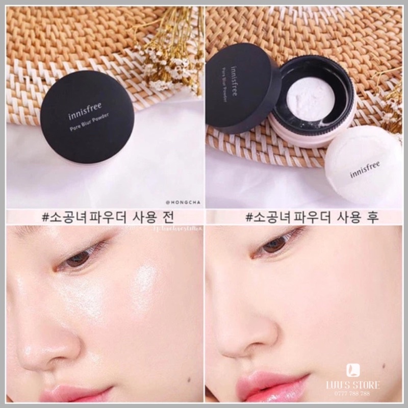 Phấn Bột Innisfree Pore Blur Powder