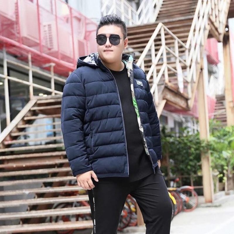 Áo khoác nam big size siêu nhẹ cho người từ 80_100 kg