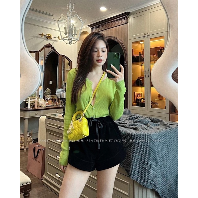 ÁO LEN TĂM KHUY DỌC DÀI TAY PHONG CÁCH ULZZANG LOẠI ĐẸP MS17259