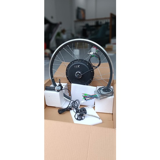 Bộ kit nâng cấp xe đạp thường thành xe đạp điện công suất 500w