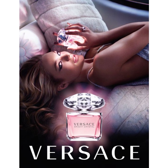 VERSACE Bright Crystal EDT nước hoa nữ nổi bật hương Hoa Mẫu Đơn Quả Lựu Gỗ Acajou
