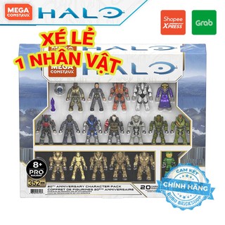 Mega Construx Halo - 20th Anniversary Character Pack - Bộ xếp hình Mega Construx kỷ niệm 20 năm