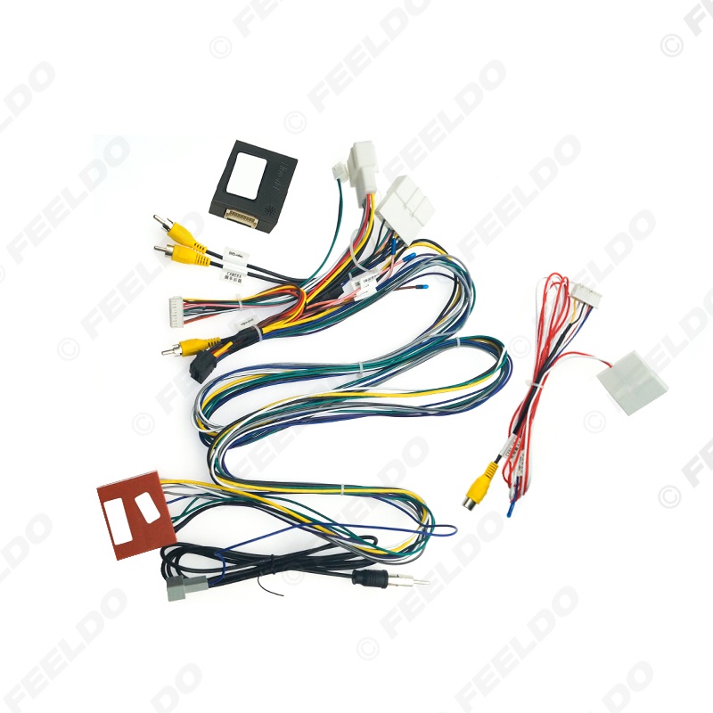 Dây Cáp Âm Thanh 16pin Kèm Hộp Canbus Chuyên Dụng Cho Xe Hơi Mazda CX-5 2017