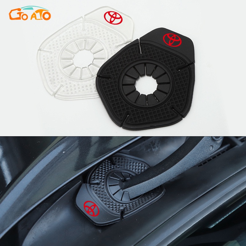 GTIOATO Silicone Vỏ Bọc Bảo Vệ Lỗ Cần Gạt Nước Cần Gạt Nước Vỏ BảO Vệ ChốNg BụI Vỏ Bảo Vệ Gạt Nước Ô Tô Cần Gạt Nước Xe Vỏ Bảo Vệ Cần Gạt Nước Phụ KiệN Xe HơI Cho Toyota CHR Raize Corolla Cross Rush Fortuner Yaris Innova Vios Prius C Wigo