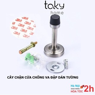 Chặn Cửa Chống Va Đập Phù Hợp Phòng Tắm Có Mặt Sàn Nhiều Nước, Chặn Cửa Dán Tường Siêu Bền Kèm Miếng Dán, TakyHome 1500