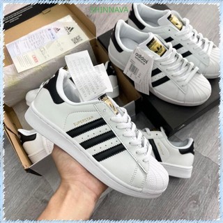 Giày sneaker nam nữ trắng, giày thể thao adidas super star mũi 𝑺𝒐̀ đủ size nam nữ g149 - combo ✔️full box bill✔️
