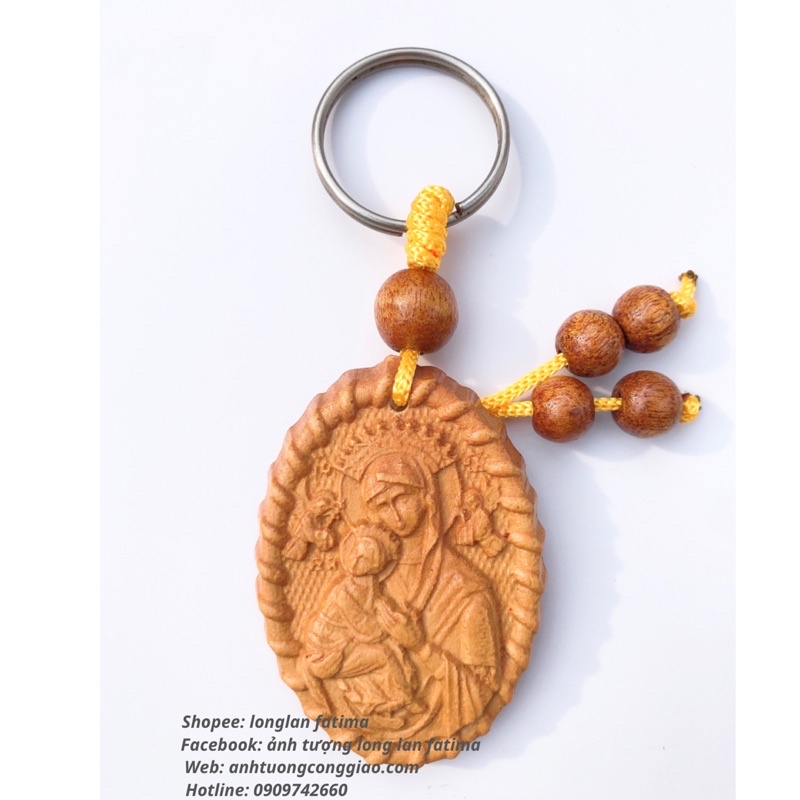 MÓC KHOÁ GỖ-QUÀ TẶNG CÔNG GIÁO