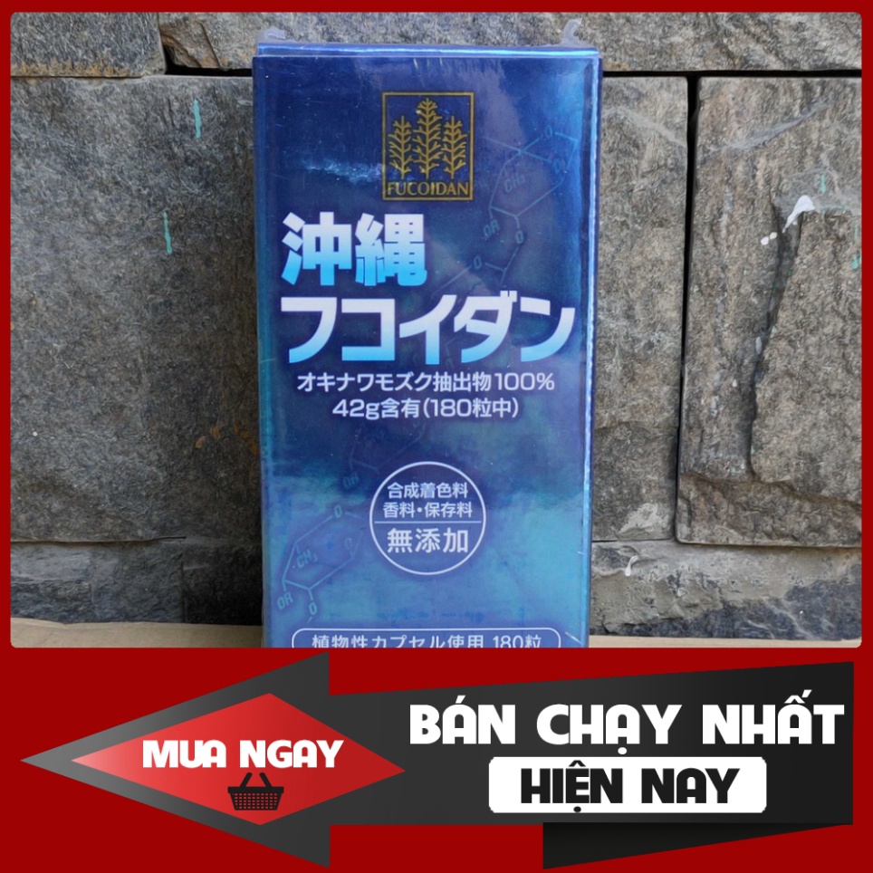 SIÊU ƯU ĐÃI Viên Uống Okinawa Fucoidan Của Nhật 180 Viên - Fucoidan Okinawa SIÊU ƯU ĐÃI