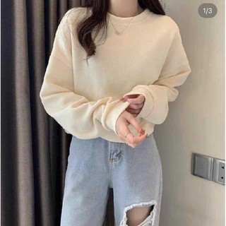 Áo nỉ be mng 8709/7139+4% phí shopee