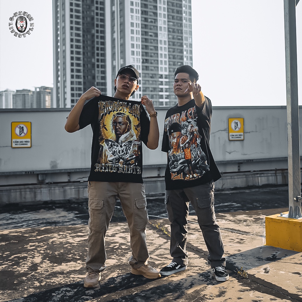 Áo Thun Rapper Kendrick Lamar Phong Cách Hip-hop Unisex G-House Lifestyle