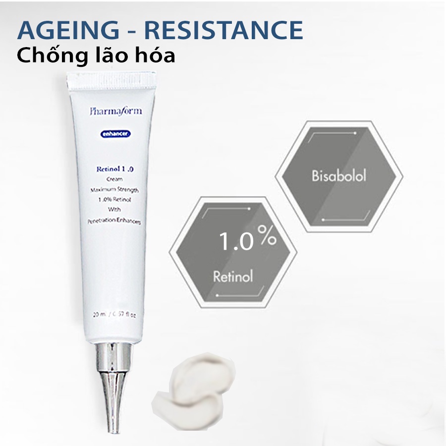 Tinh chất chống lão hóa Pharmaform Retinol Enhancer 1.0 - 20ml