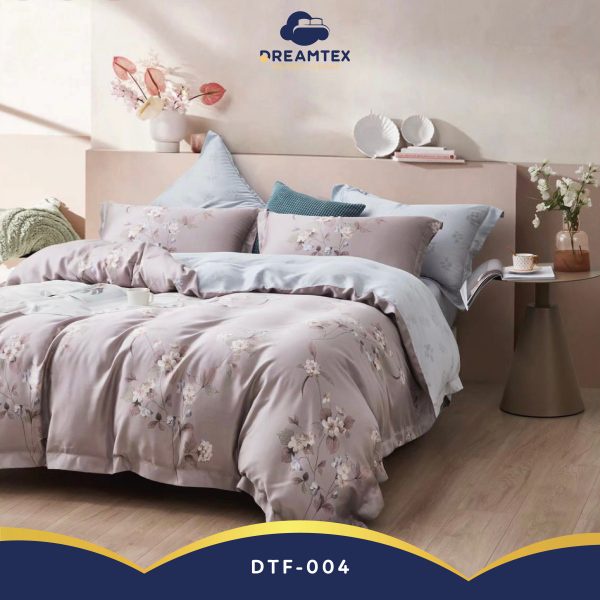 Chăn ga Tencel họa tiết DREAMTEX không mền - CHÍNH HÃNG, CAO CẤP