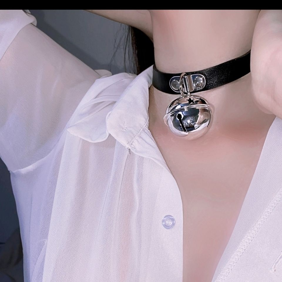 Vòng Cổ Choker Da PU Màu Đen / Hồng Phong Cách Punk Gothic Harajuku Gợi Cảm Cho Nam Và Nữ