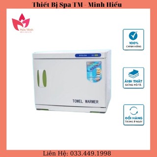 Tủ hấp khăn spa tiệt trùng 23A (có đèn UV diệt khuẩn)