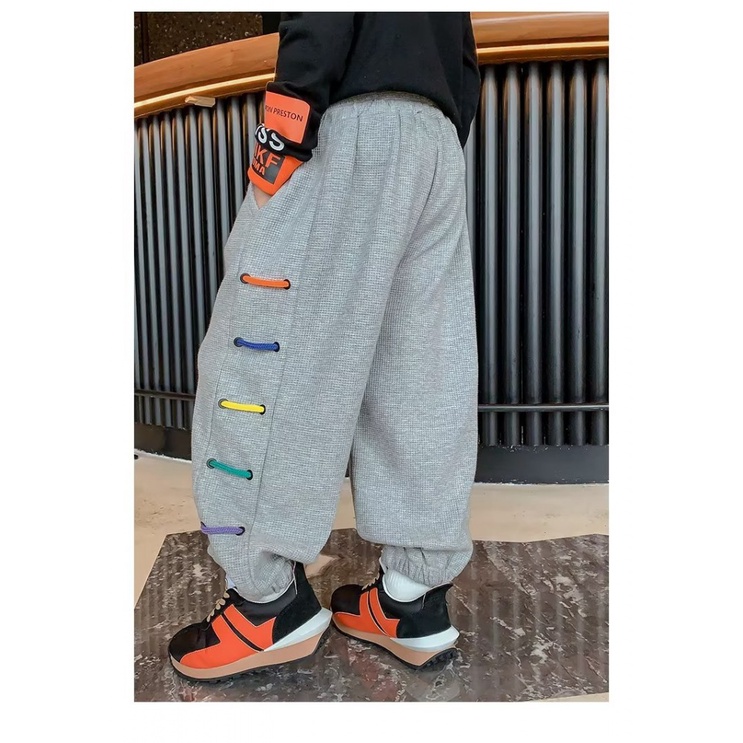Quần Dài Thể Thao Phong Cách Mới Thời Trang Mùa Thu Cho Bé Trai